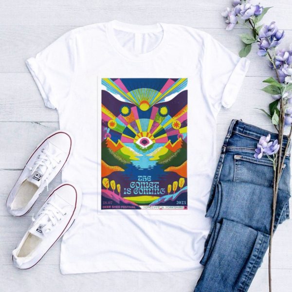 Official The Comet Is Coming July 28+29 2023 World Tour Poster Shirt