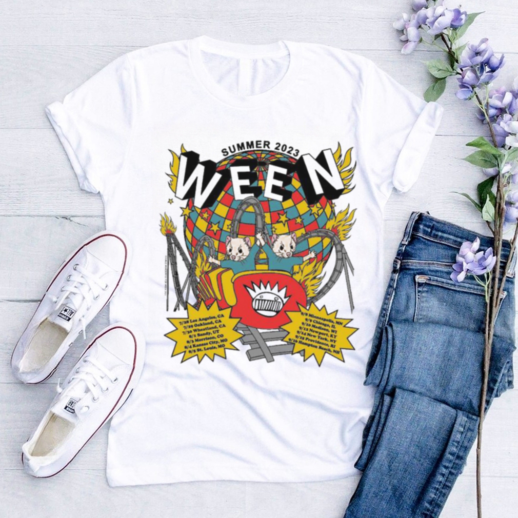 Official Ween Los Angeles The Greek Theatre July 28, 2023 Summer Tour Shirt