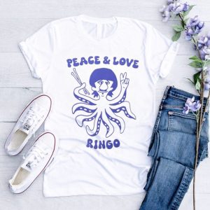 Peace and love Ringo shirt