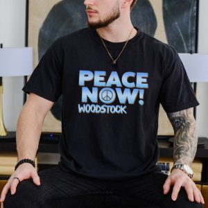 Peace now Woodstock shirt