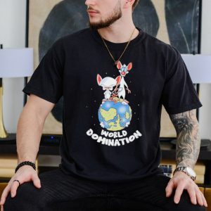 Pinky and The Brain Mouse world domination shirt