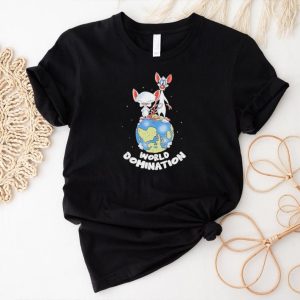 Pinky and The Brain Mouse world domination shirt