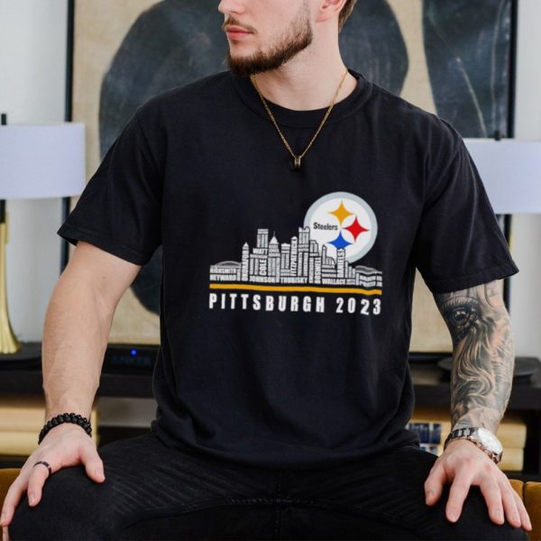 Pittsburgh Steelers 2023 skyline city shirt