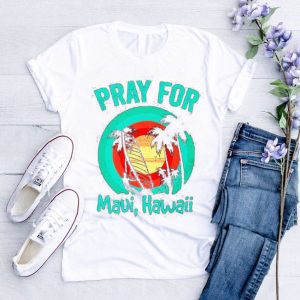 Pray for Maui Hawaii beach shirt