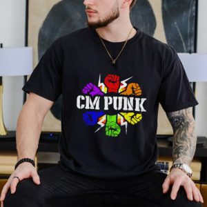 Professional Wrestler CM Punk Pride shirt