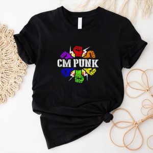 Professional Wrestler CM Punk Pride shirt