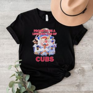 Proud to be a lifelong fan of Cubs signatures shirt