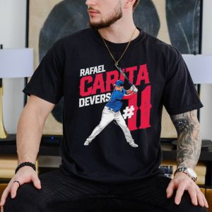 Rafael Devers #11 Carita Name And Number Baseball Shirt