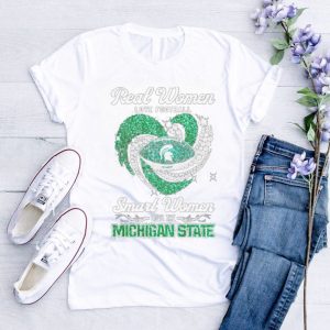 Real Women Love Football Smart Women Love The Michigan State 2023 Shirt