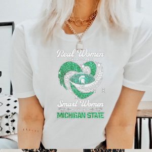 Real Women Love Football Smart Women Love The Michigan State 2023 Shirt