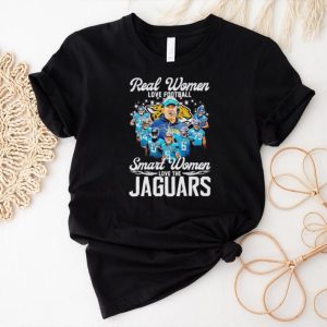 Real women love football smart women love the Jaguars signatures shirt