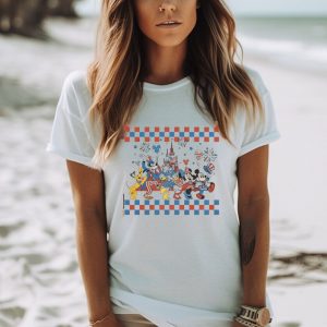 Retro Mickey and Friends Disneyland 2023 Family Vacation Shirt: A Nostalgic Must-Have for Your Disney Trip