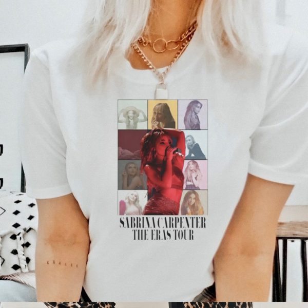 Sabrina Carpenter The Eras Tour shirt