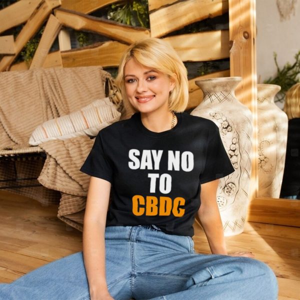 Say no to cbdc shirt