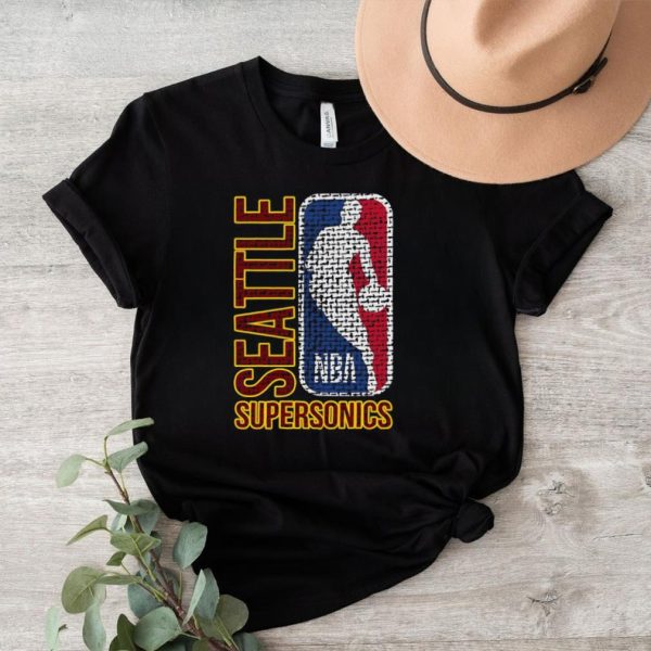 Seattle Supersonics NBA logo shirt