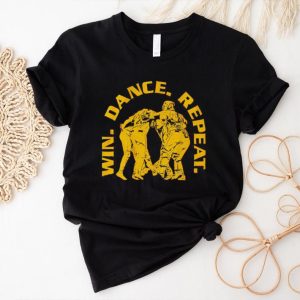 Seattle baseball win dance repeat retro shirt