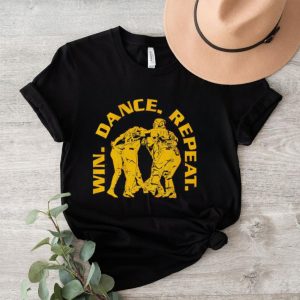 Seattle baseball win dance repeat retro shirt