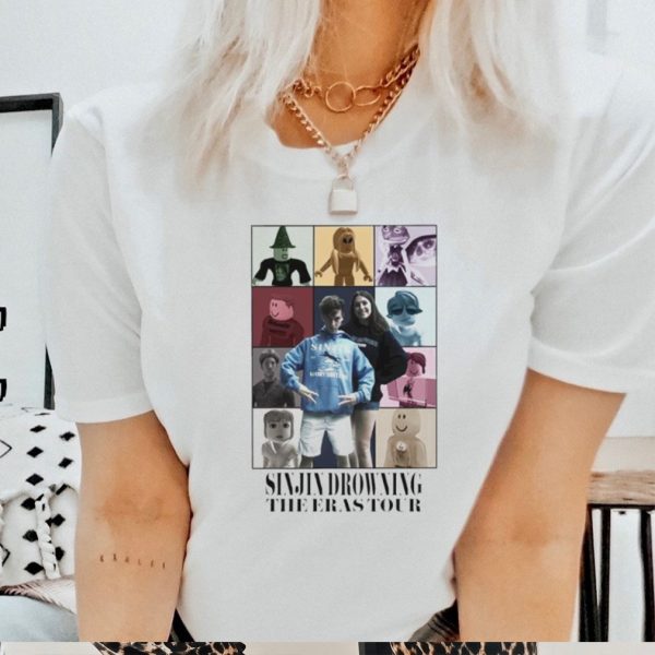 Sinjin Drowning The Eras Tour Shirt: Stylish & Exclusive Merchandise