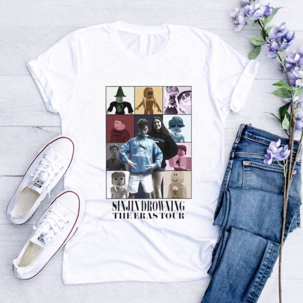 Sinjin Drowning The Eras Tour Shirt: Stylish & Exclusive Merchandise