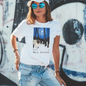 Snow 1995 Wild Earth Wolf vintage shirt