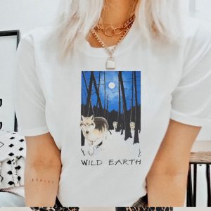 Snow 1995 Wild Earth Wolf vintage shirt