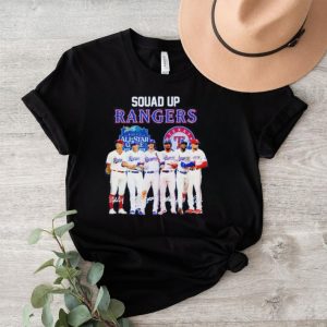 Squad Up Houston Rangers All Star Game MLB Team Signatures Shirt