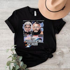 Summerslam 2023 Cody Rhodes Vs Brock Lesnar Match Shirt