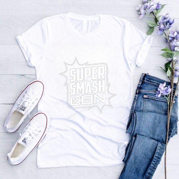 Super Smash Con Logo Shirt: Show Your Love for Smash with this Stylish Tee!