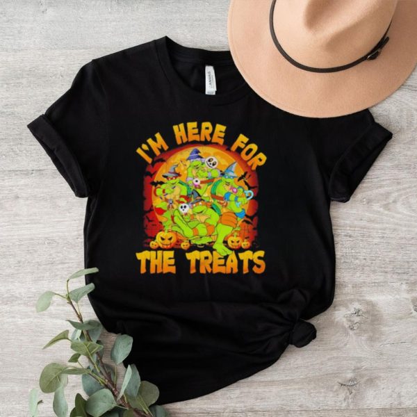 Teenage Mutant Ninja Turtles I’m here for the treats Halloween shirt