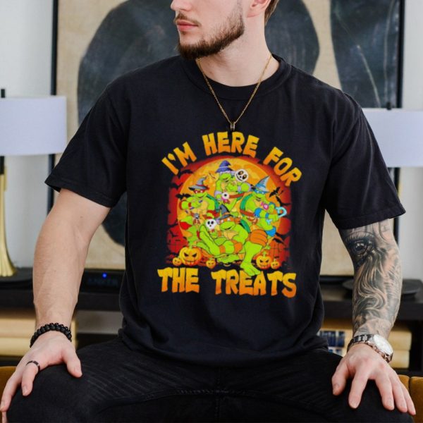 Teenage Mutant Ninja Turtles I’m here for the treats Halloween shirt