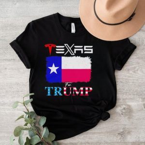 Tesla and Twitter Texas for Trump shirt