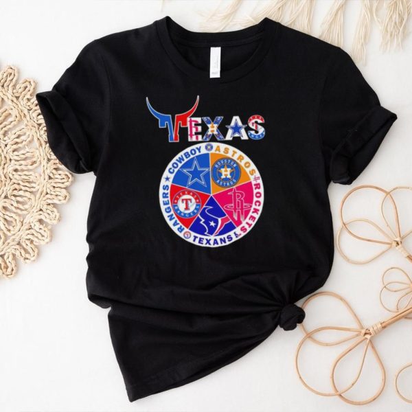 Texas Astros Rockets Texans Rangers Cowboy shirt