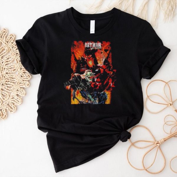 The Batman Who Laughs graphic shirt