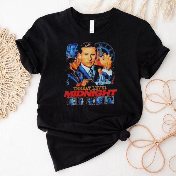 The Office threat level midnight shirt