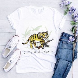 Tiger come and take it shirt