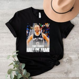 Tony Parker Hall of Fame Class of 2023 shirt