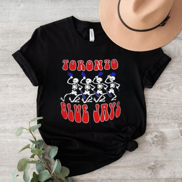 Toronto Blue Jays skeleton dance shirt