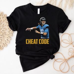 Trevor lawrence cheat code jacksonville football fan shirt