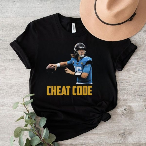 Trevor lawrence cheat code jacksonville football fan shirt