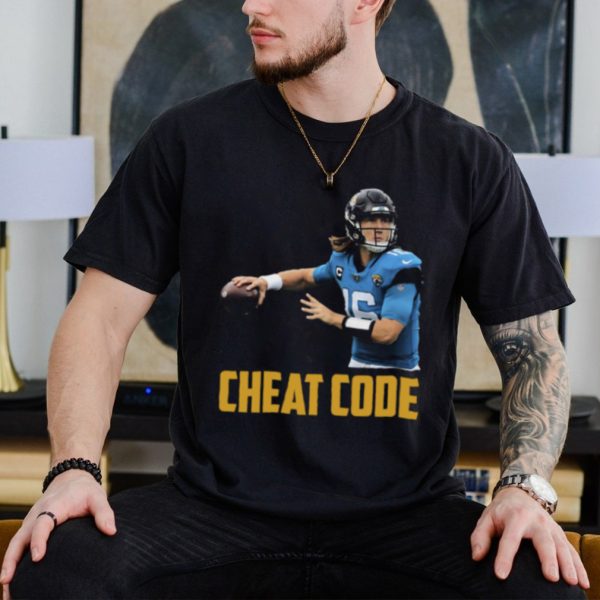 Trevor lawrence cheat code jacksonville football fan shirt