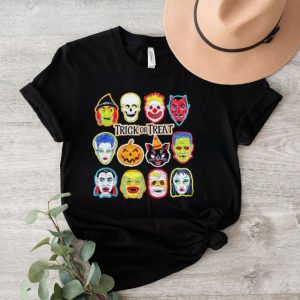 Trick or treat Halloween masks shirt