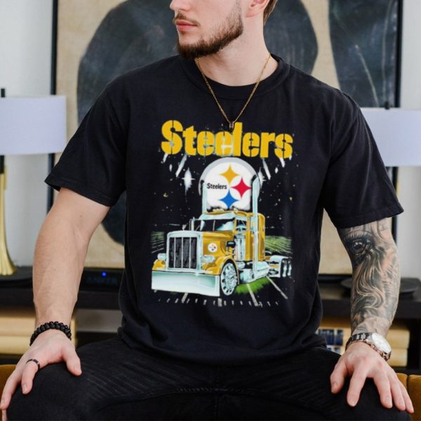 Trucker love Pittsburgh steelers shirt