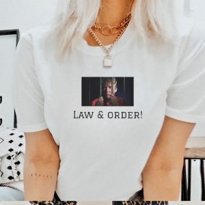 Trump law and order shirt