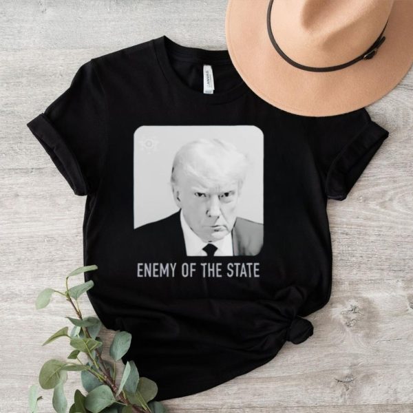 Trump mugshot enemy of the state shirt