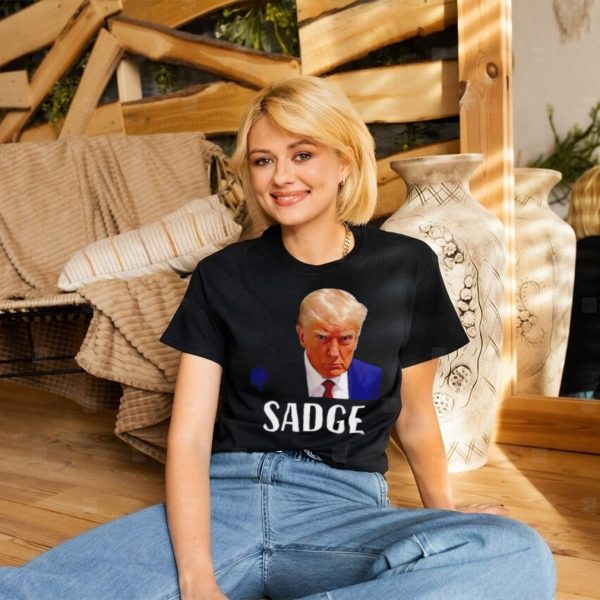 Trump mugshot sadge shirt