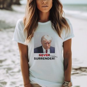 Trump mugshot sometimes surrender shirt