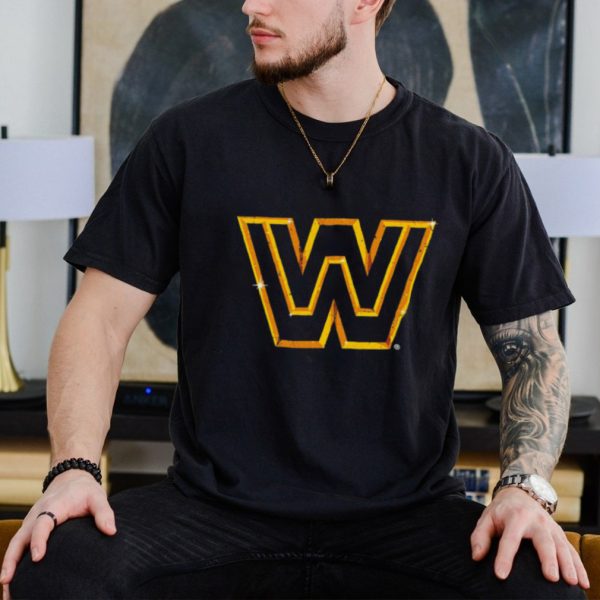 W legends gold logo shirt