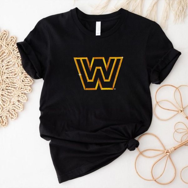 W legends gold logo shirt