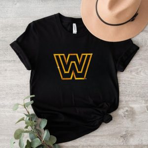 W legends gold logo shirt