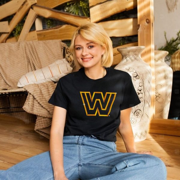 W legends gold logo shirt